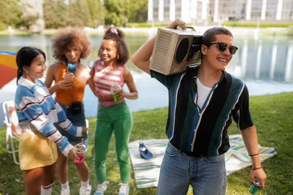 Retro Party Speakers all hot again old